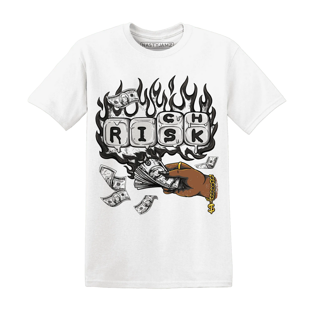 Low-Space-Jamz-11s-T-Shirt-Match-Rich-Or-Risk