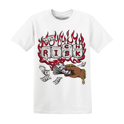 Retro-Red-Taxi-12s-T-Shirt-Match-Rich-Or-Risk