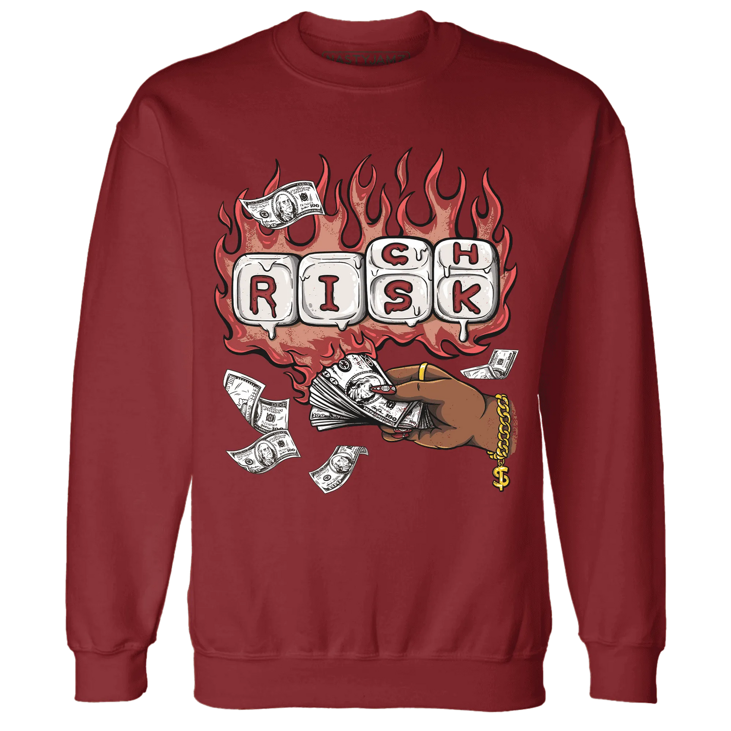 Dune-Red-13s-Sweatshirt-Match-Rich-Or-Risk