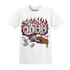High-White-Team-Red-1s-T-Shirt-Match-Rich-Or-Risk
