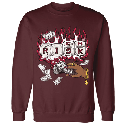 High-White-Team-Red-1s-Sweatshirt-Match-Rich-Or-Risk