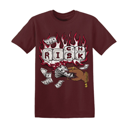 High-White-Team-Red-1s-T-Shirt-Match-Rich-Or-Risk