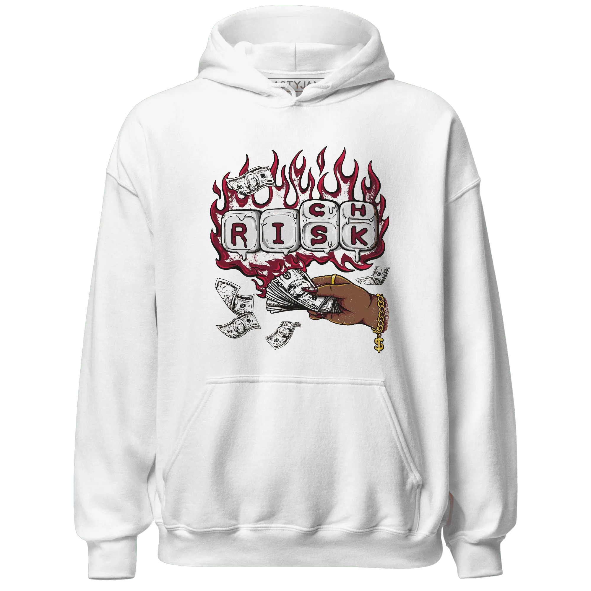 High-White-Team-Red-1s-Hoodie-Match-Rich-Or-Risk