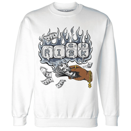 Mid-Diffused-Blue-Grey-1s-Sweatshirt-Match-Rich-Or-Risk