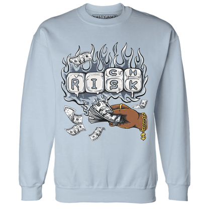 Mid-Diffused-Blue-Grey-1s-Sweatshirt-Match-Rich-Or-Risk
