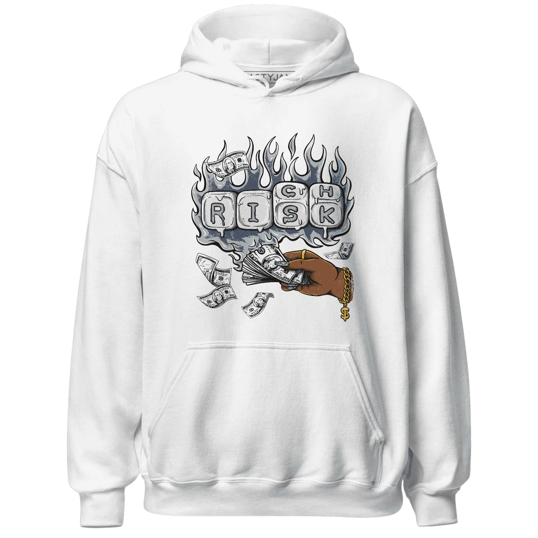 Mid-Diffused-Blue-Grey-1s-Hoodie-Match-Rich-Or-Risk