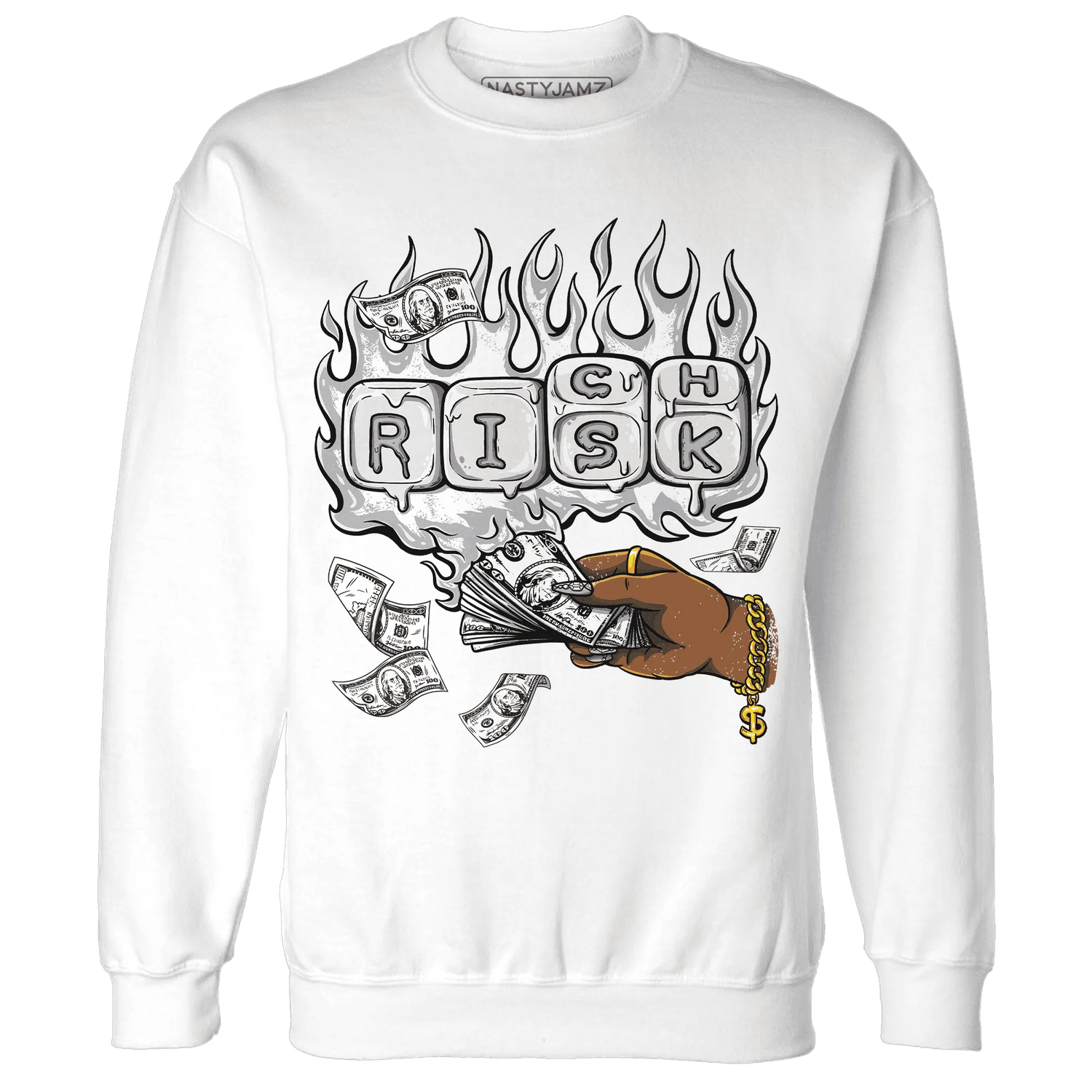 Wolf-Grey-1s-Sweatshirt-Match-Rich-Or-Risk
