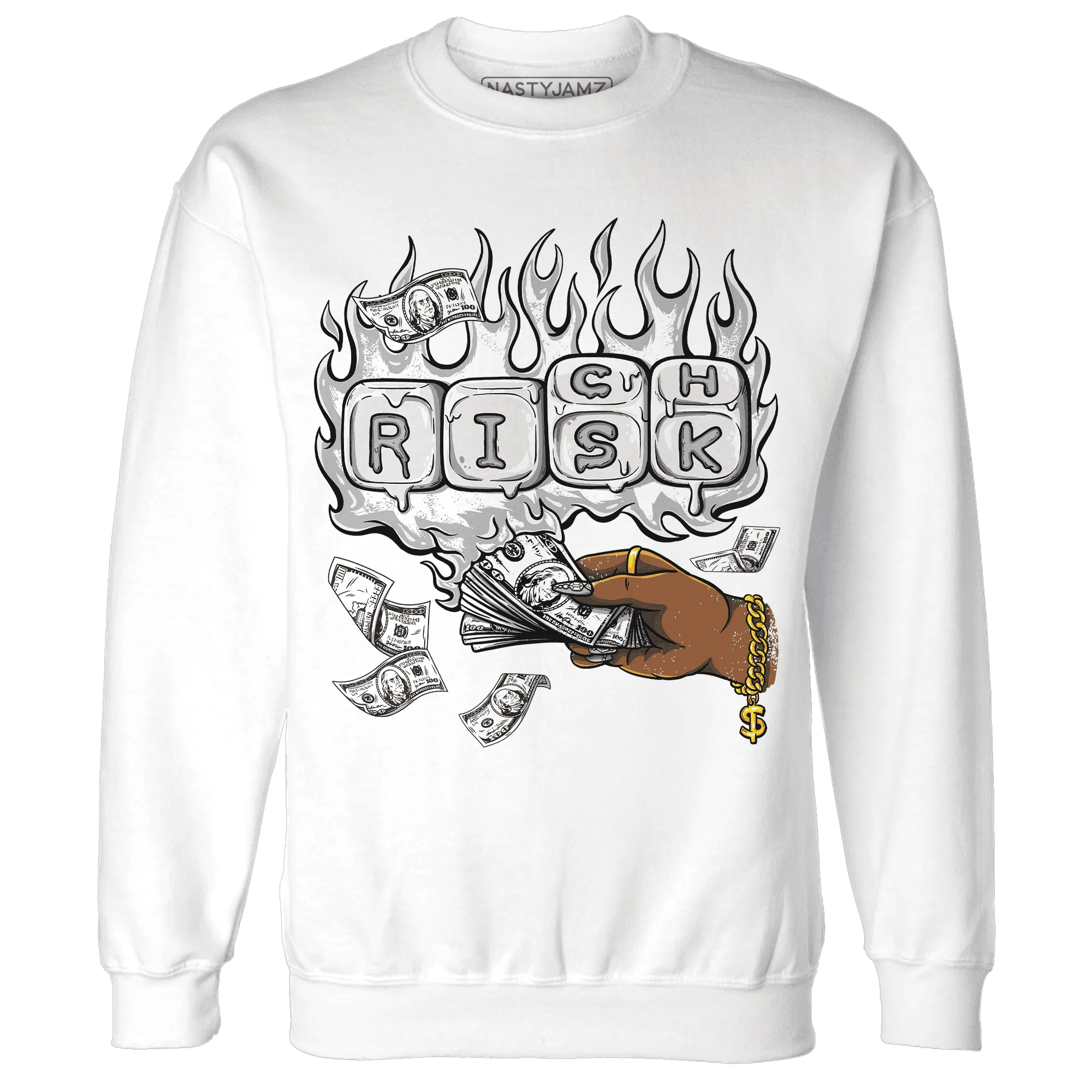 Wolf-Grey-1s-Sweatshirt-Match-Rich-Or-Risk