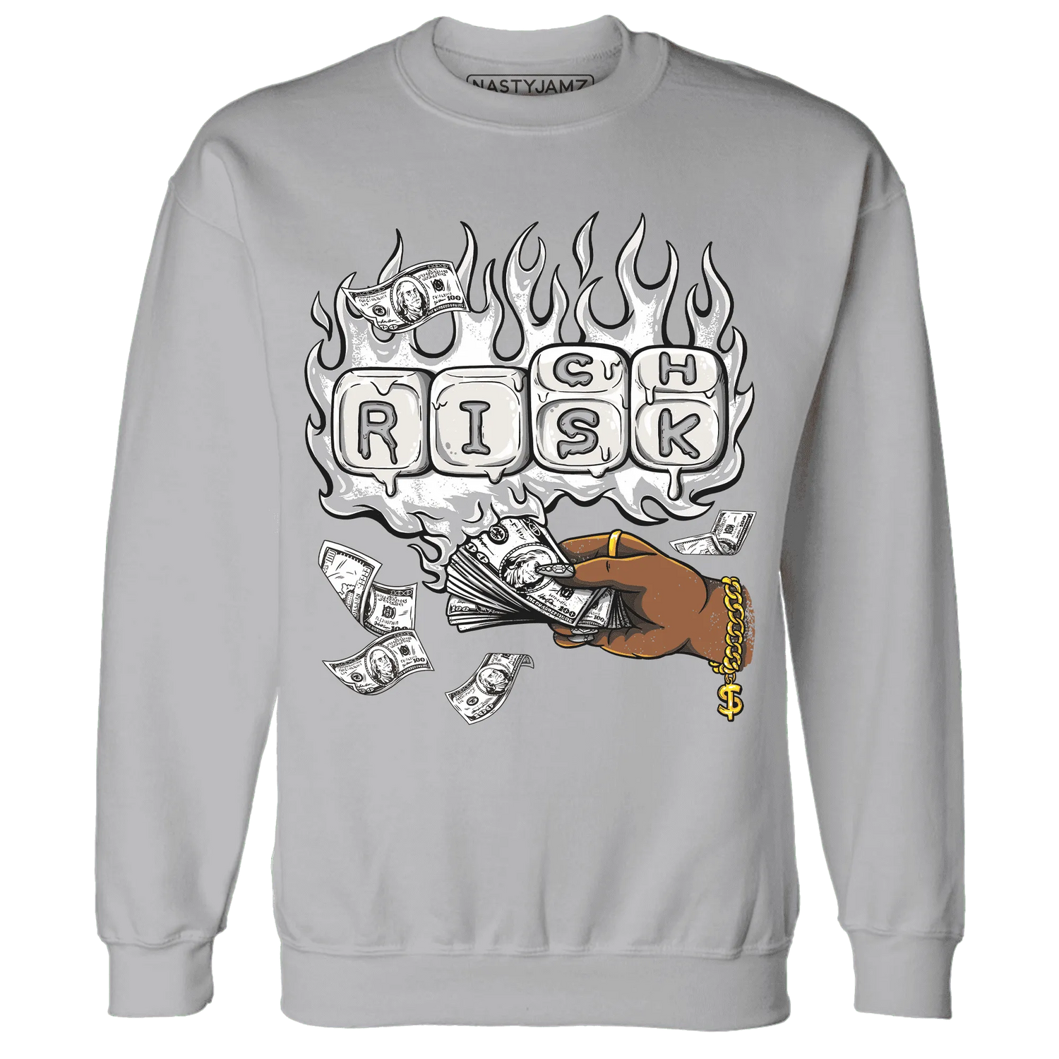 Wolf-Grey-1s-Sweatshirt-Match-Rich-Or-Risk