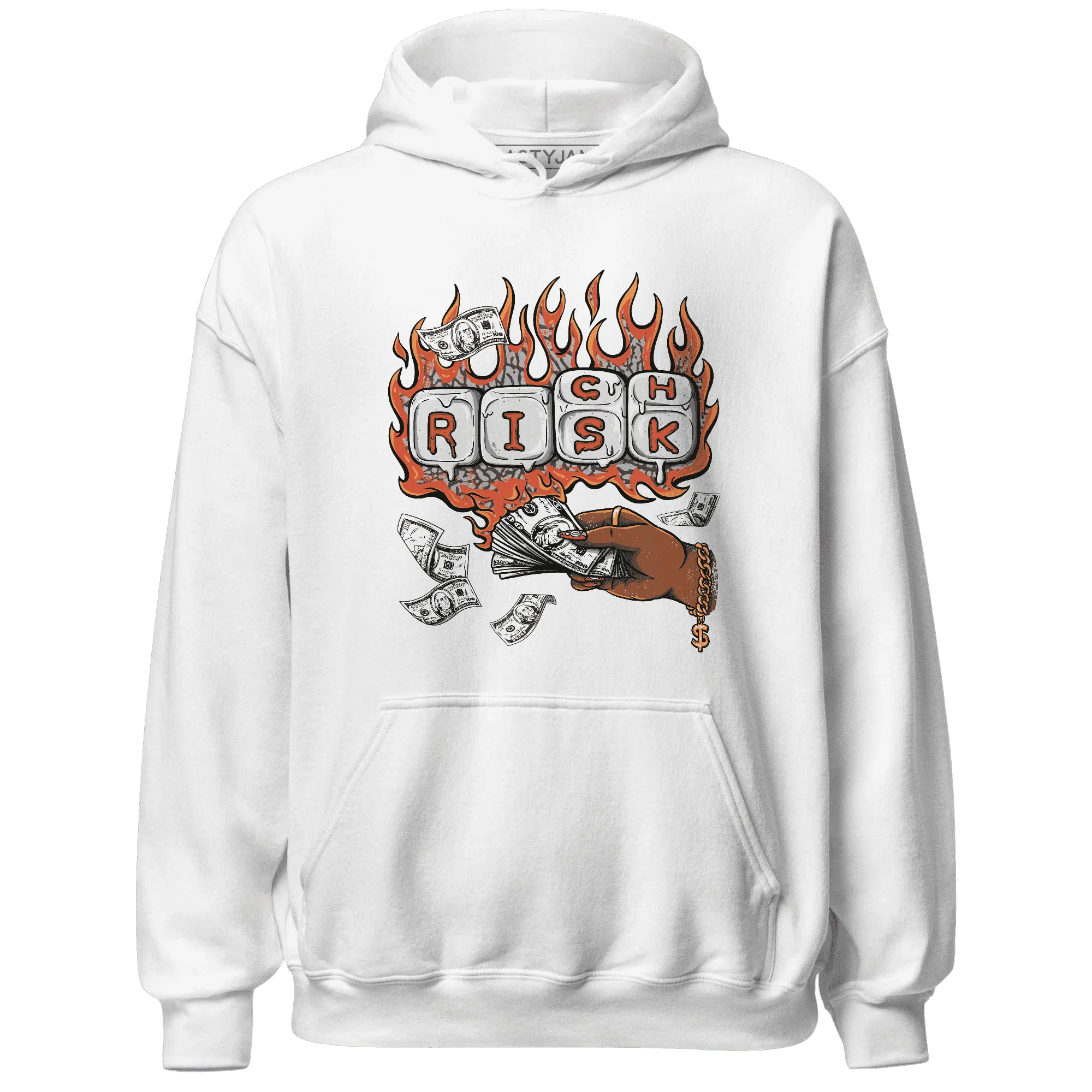 Georgia-Peach-3s-Hoodie-Match-Rich-Or-Risk