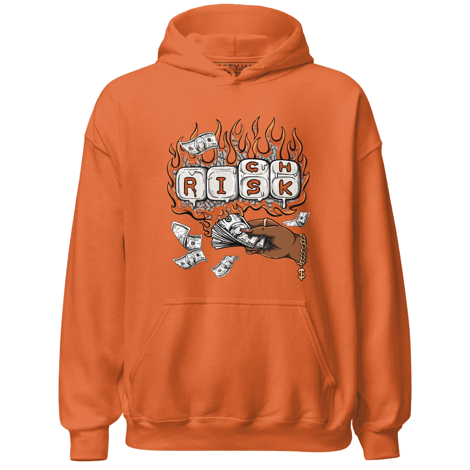 Georgia-Peach-3s-Hoodie-Match-Rich-Or-Risk
