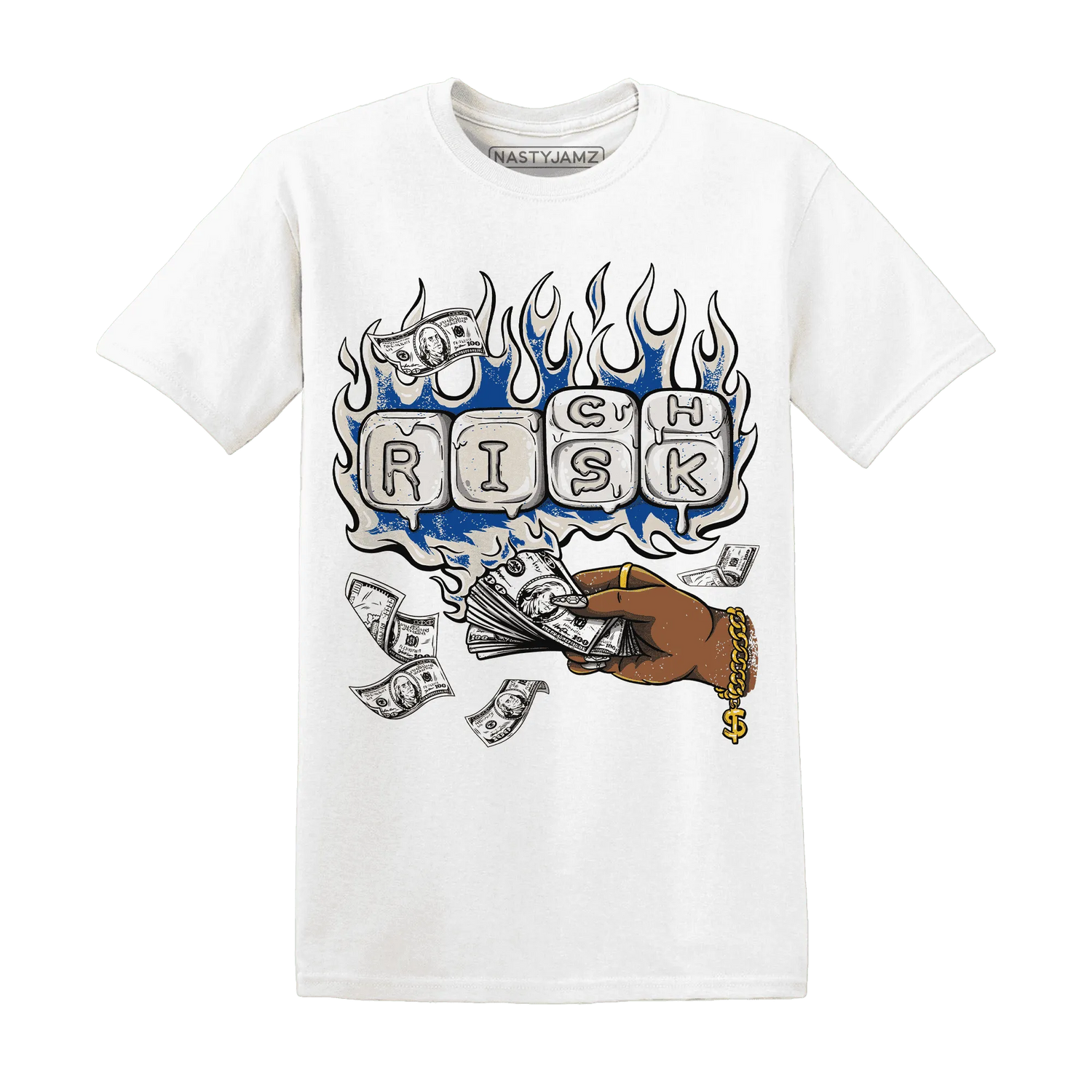 Quaiii-54-3s-T-Shirt-Match-Rich-Or-Risk