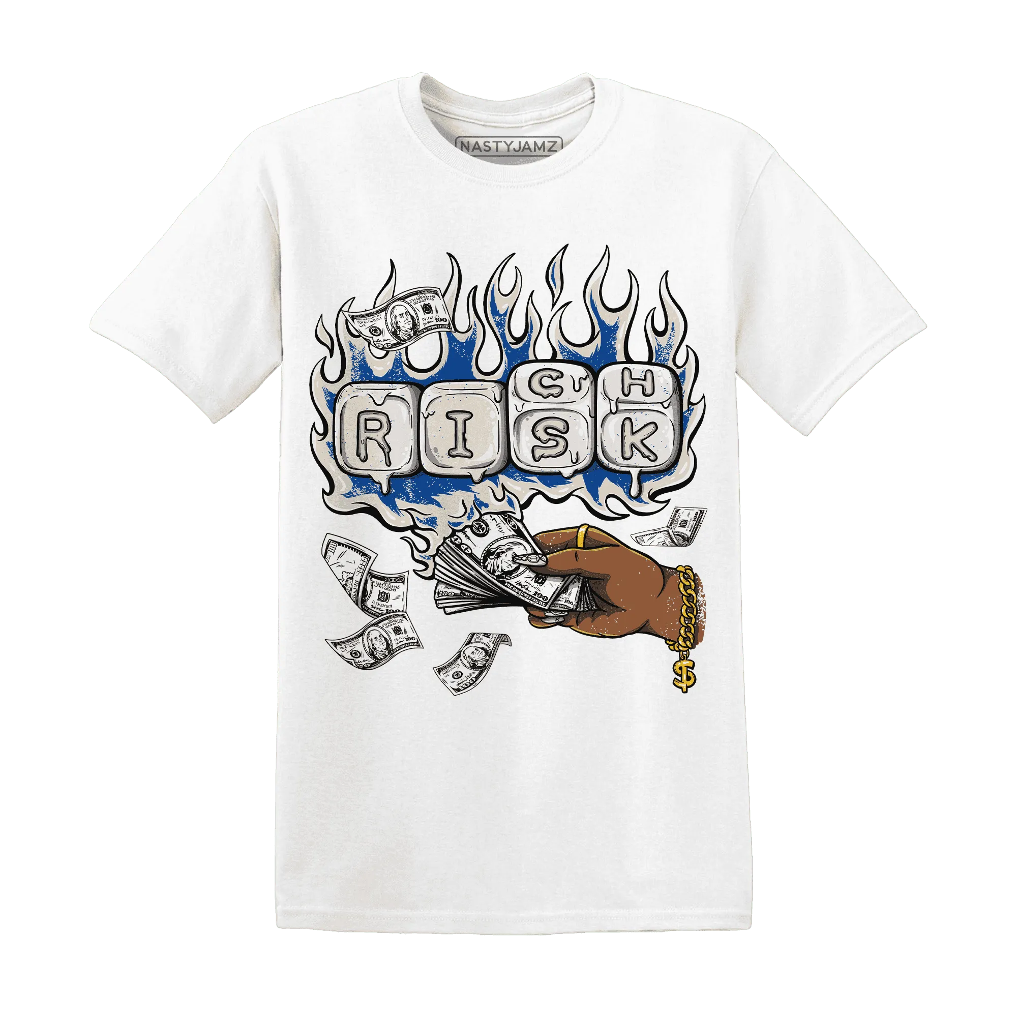 Quaiii-54-3s-T-Shirt-Match-Rich-Or-Risk