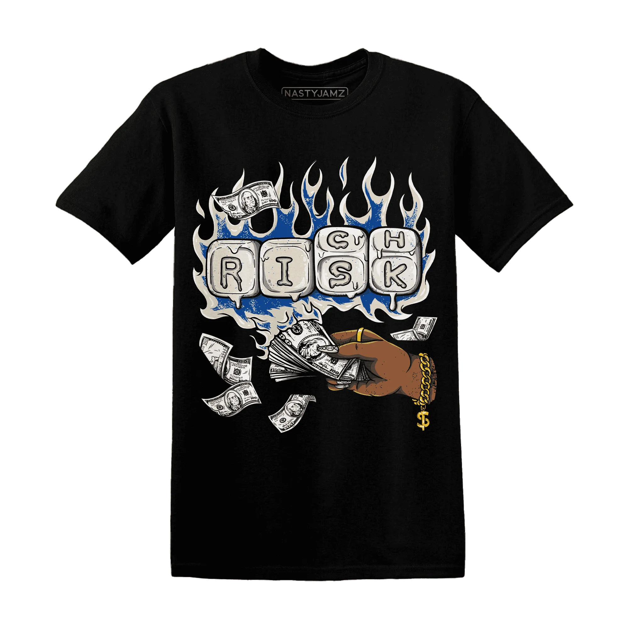 Quaiii-54-3s-T-Shirt-Match-Rich-Or-Risk