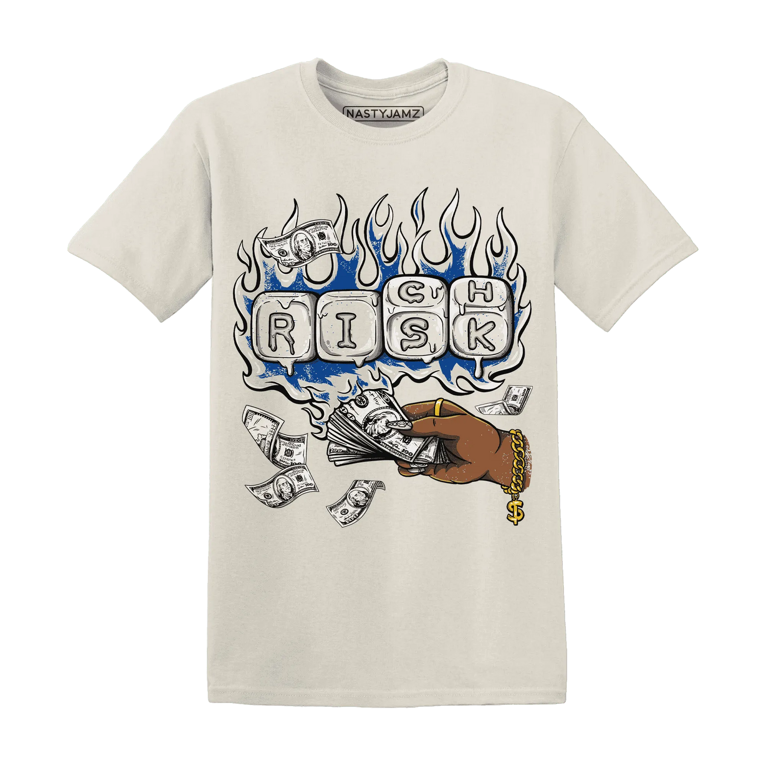 Quaiii-54-3s-T-Shirt-Match-Rich-Or-Risk