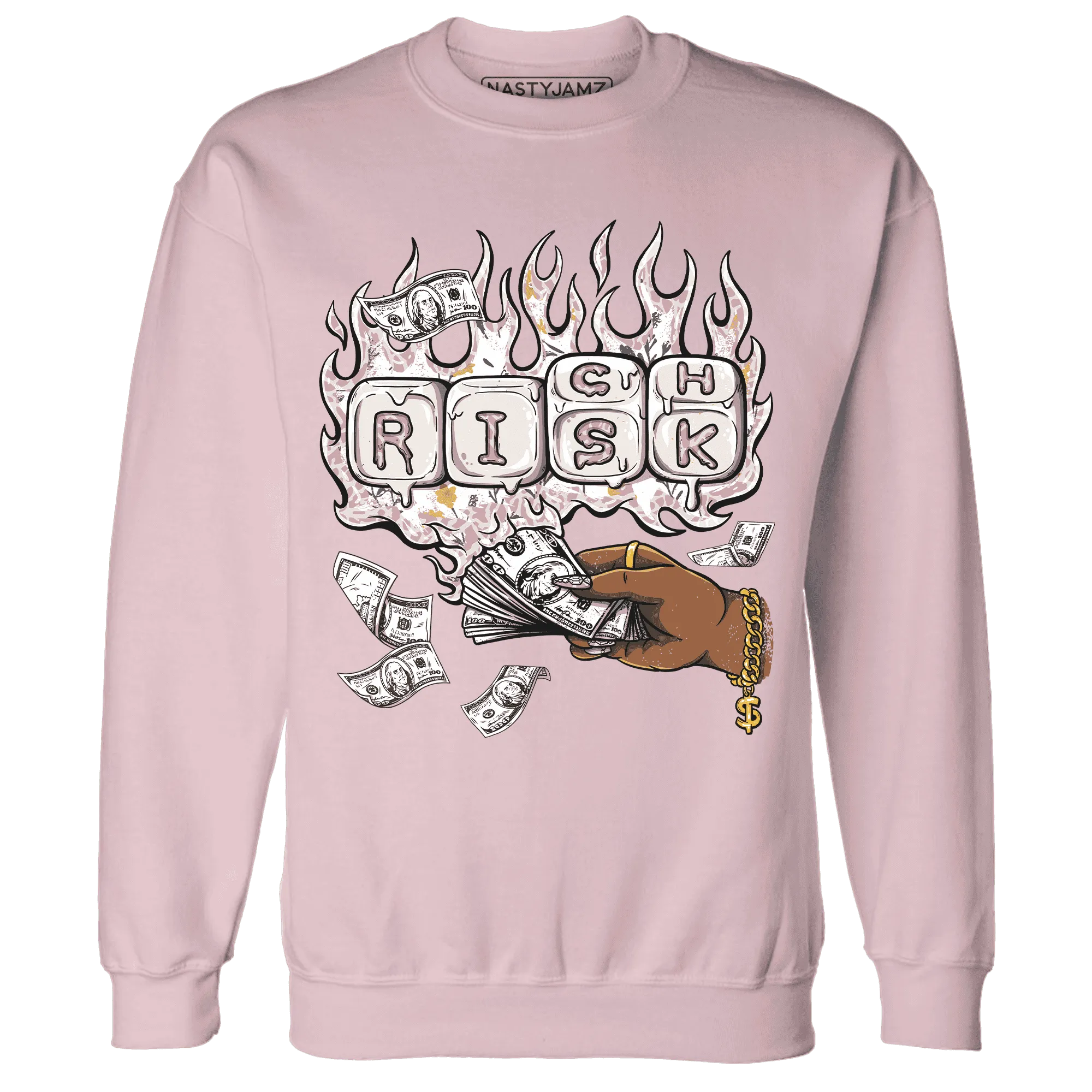 Red-Stardust-3s-Sweatshirt-Match-Rich-Or-Risk