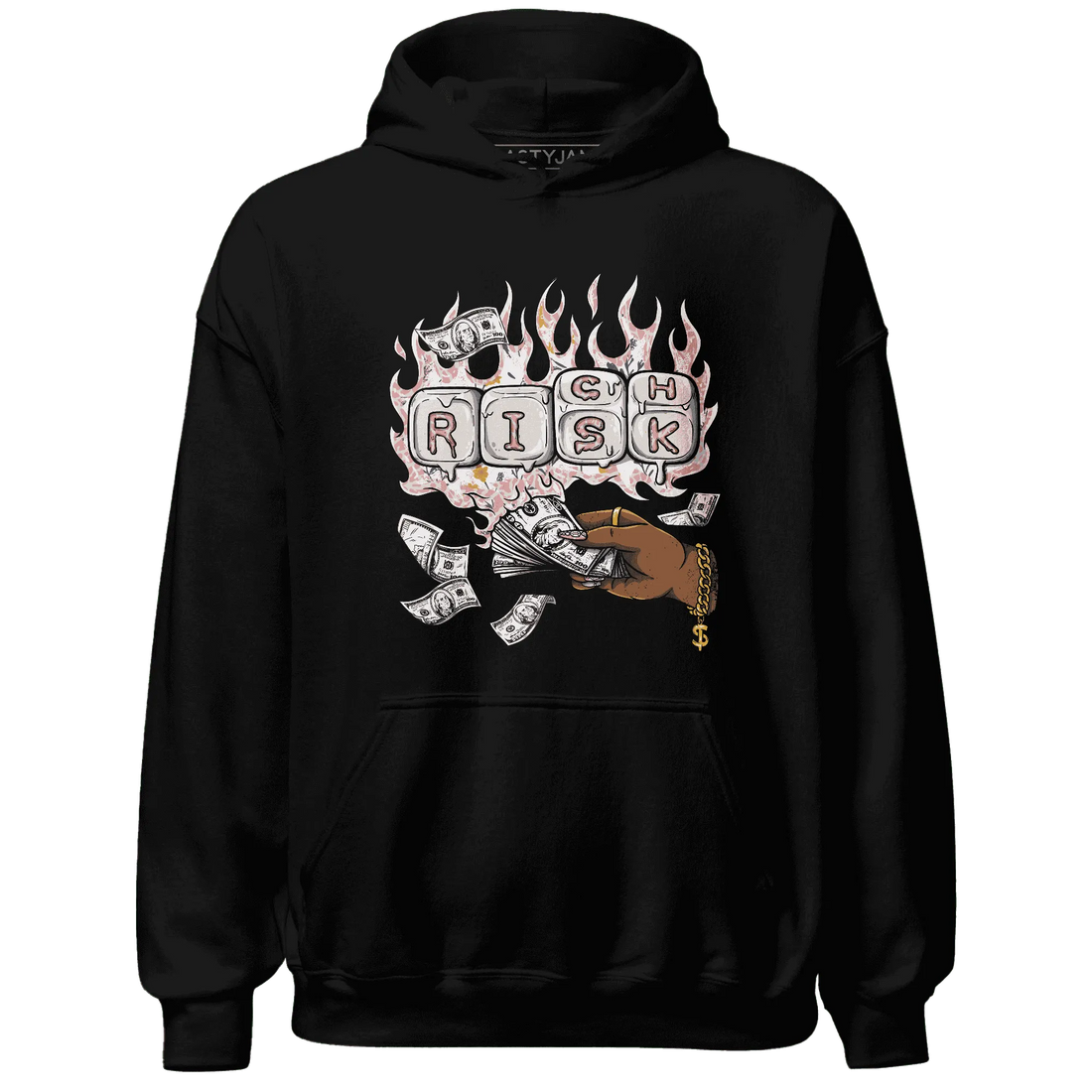 Red-Stardust-3s-Hoodie-Match-Rich-Or-Risk