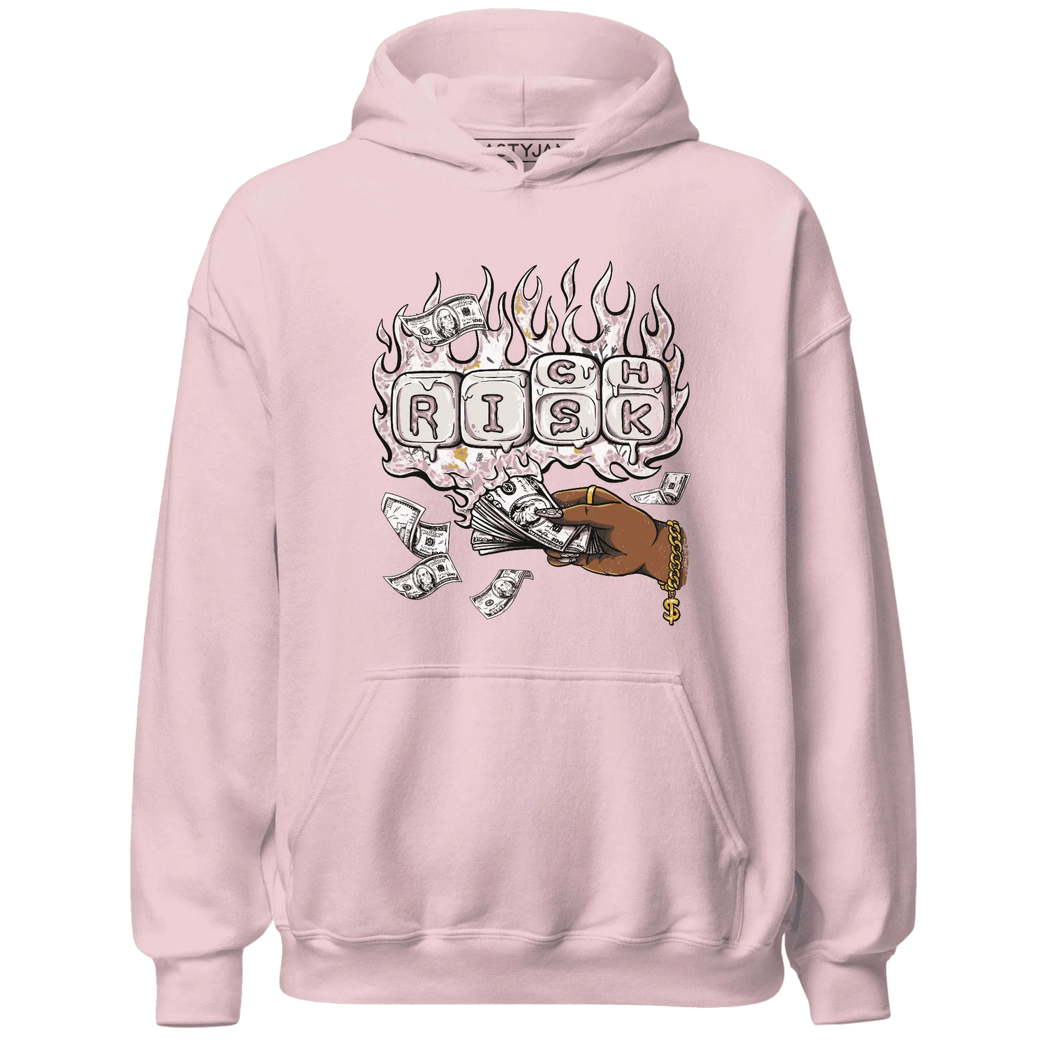 Red-Stardust-3s-Hoodie-Match-Rich-Or-Risk