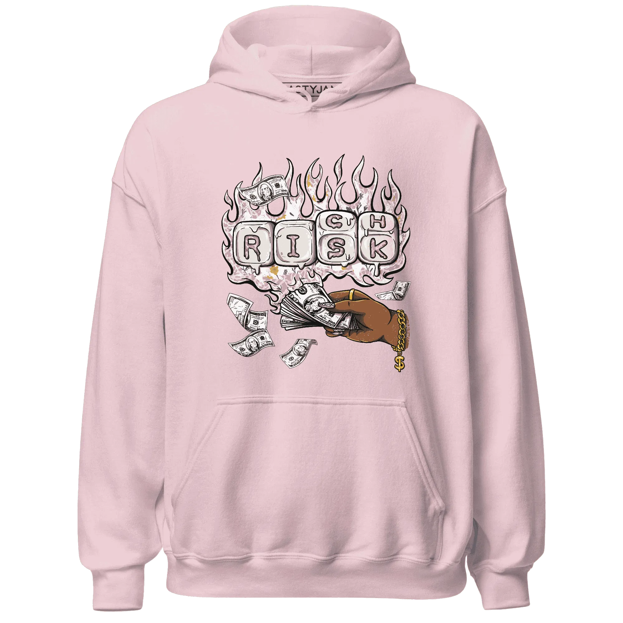 Red-Stardust-3s-Hoodie-Match-Rich-Or-Risk