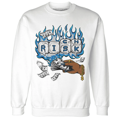 Industrial-Blue-4s-Sweatshirt-Match-Rich-Or-Risk