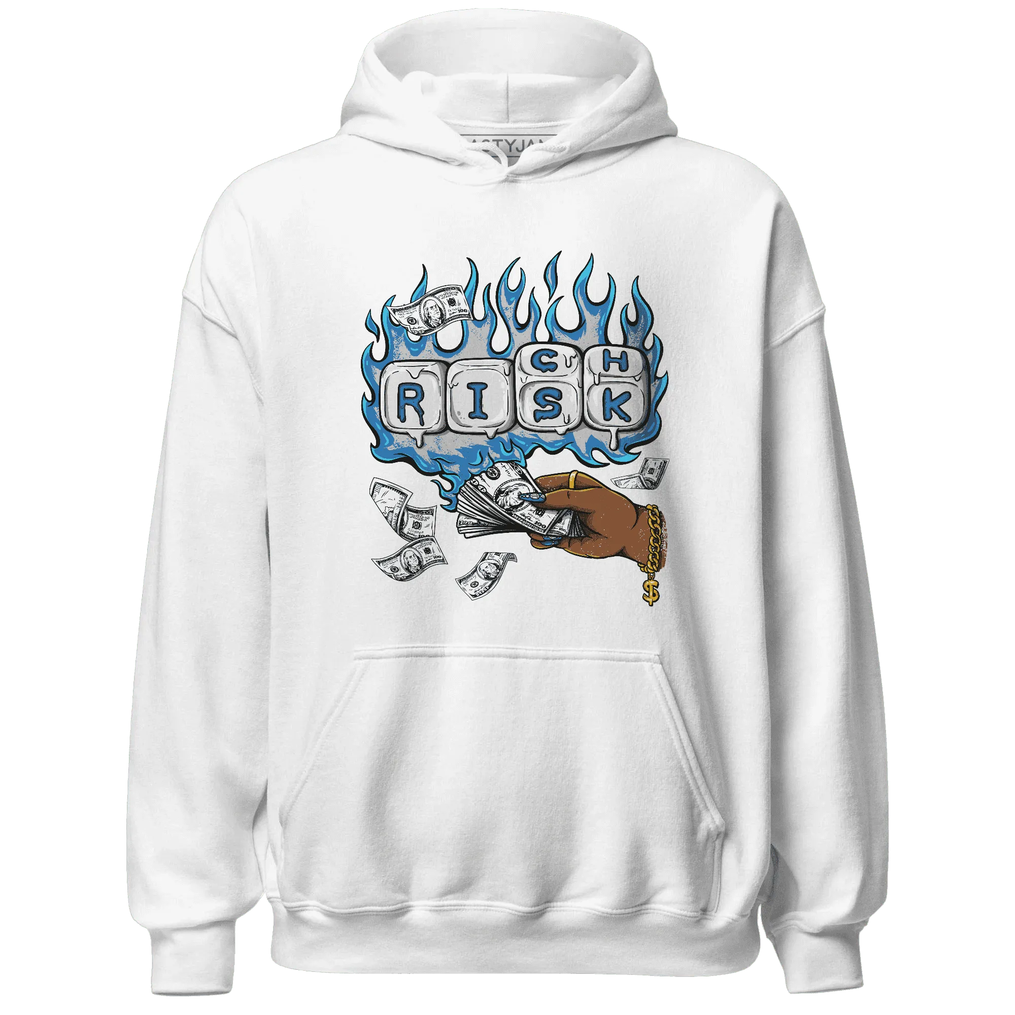 Industrial-Blue-4s-Hoodie-Match-Rich-Or-Risk