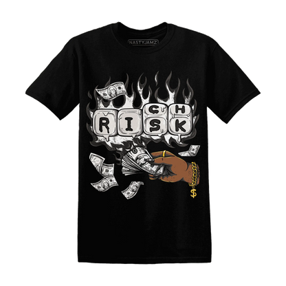 White-Thunder-4s-T-Shirt-Match-Rich-Or-Risk