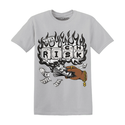White-Thunder-4s-T-Shirt-Match-Rich-Or-Risk