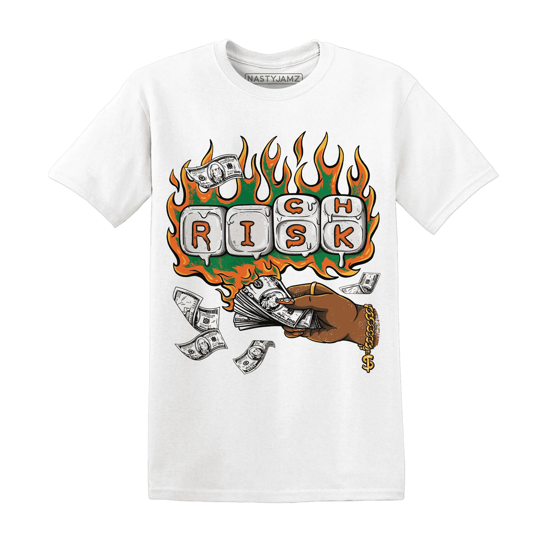 MAM-Hurricanes-5s-T-Shirt-Match-Rich-Or-Risk