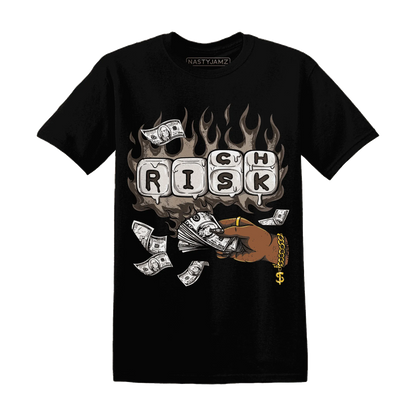 Dunk-Low-Baroque-Brown-T-Shirt-Match-Rich-Or-Risk