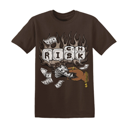 Dunk-Low-Baroque-Brown-T-Shirt-Match-Rich-Or-Risk