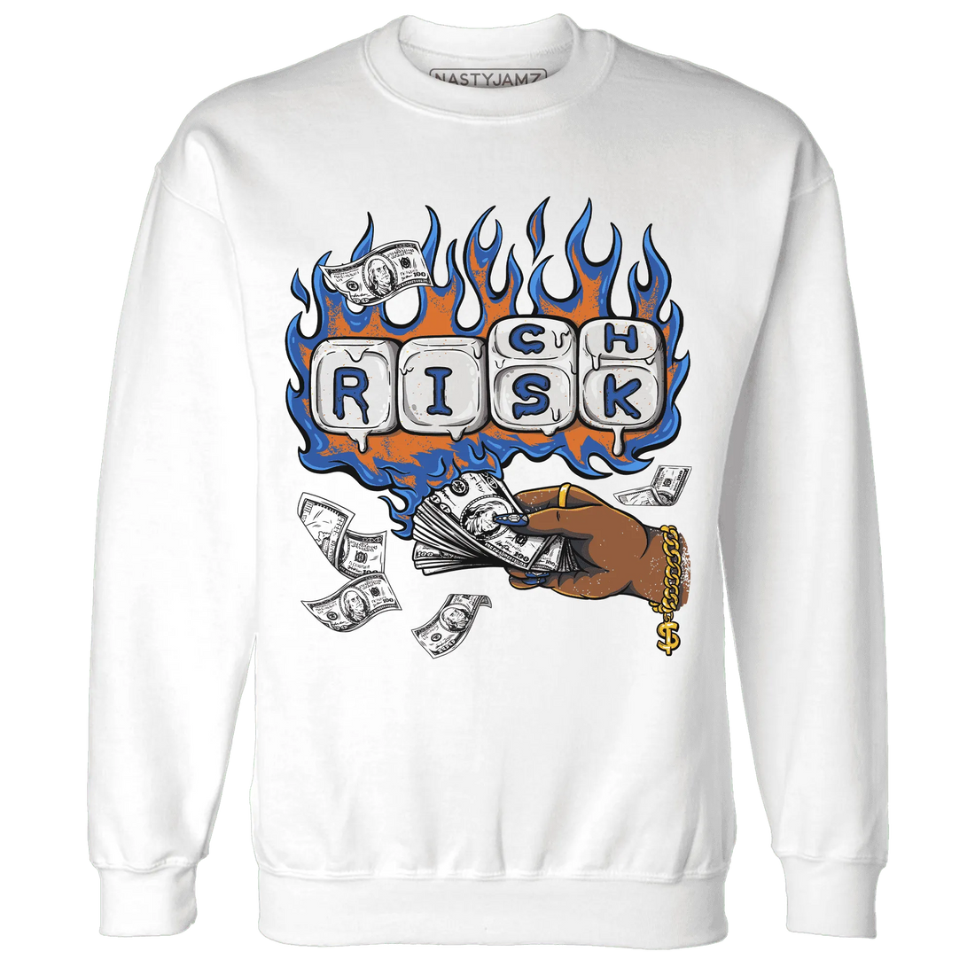 Dunk-Low-Knicks-Sweatshirt-Match-Rich-Or-Risk