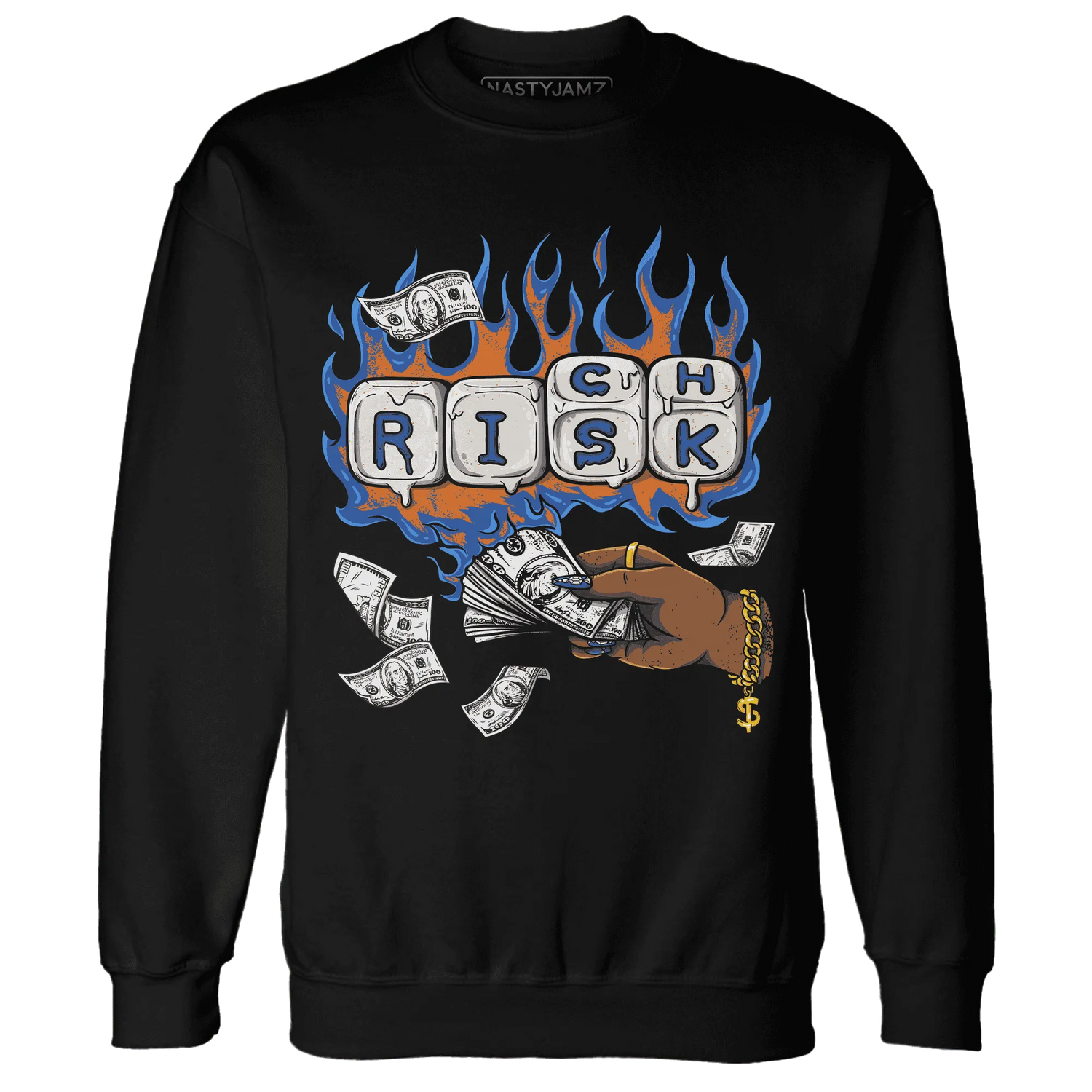 Dunk-Low-Knicks-Sweatshirt-Match-Rich-Or-Risk