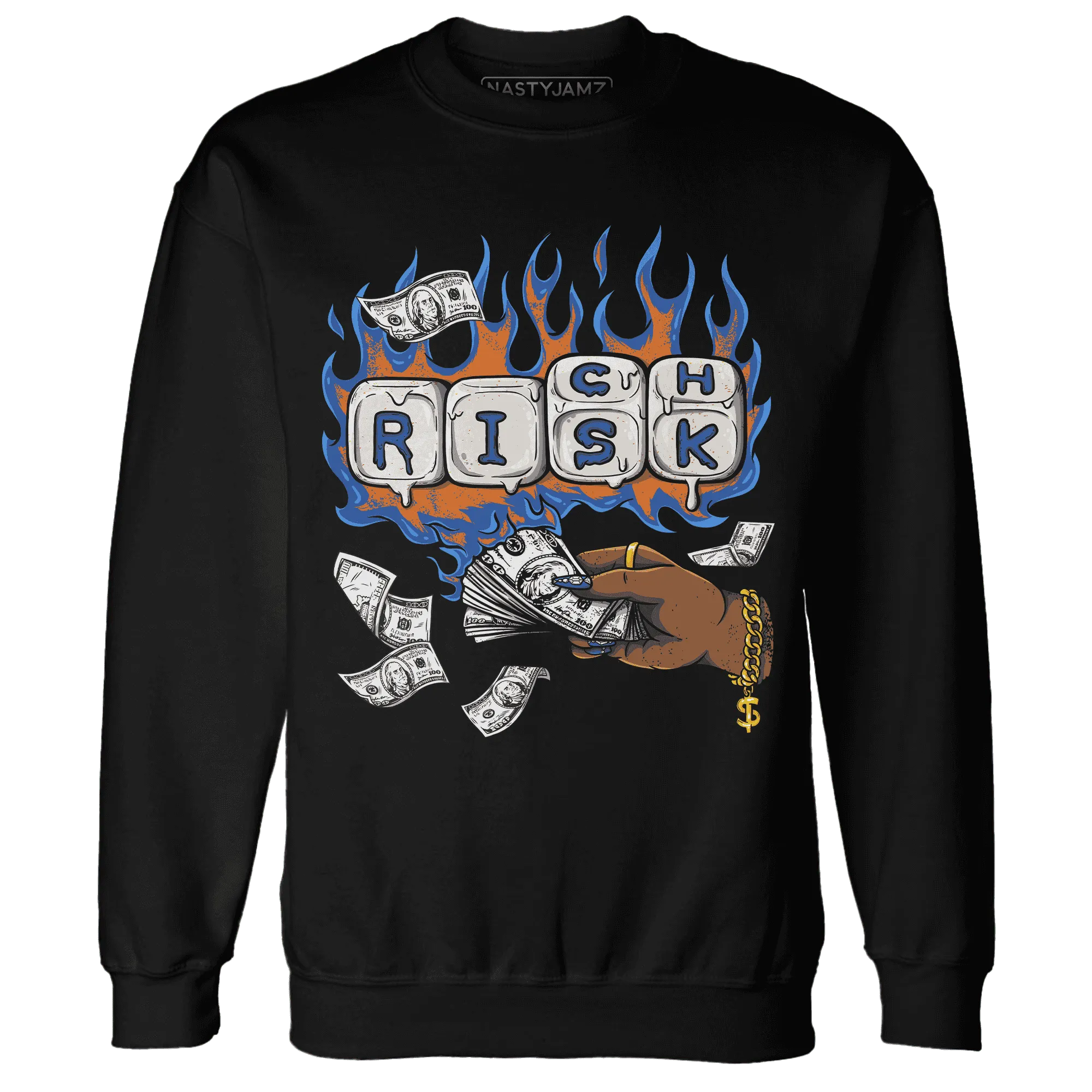 Dunk-Low-Knicks-Sweatshirt-Match-Rich-Or-Risk