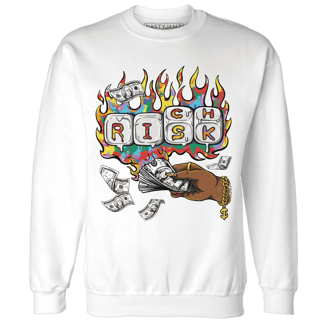 Mid-GS-Six-Championships-1s-Sweatshirt-Match-Rich-Or-Risk