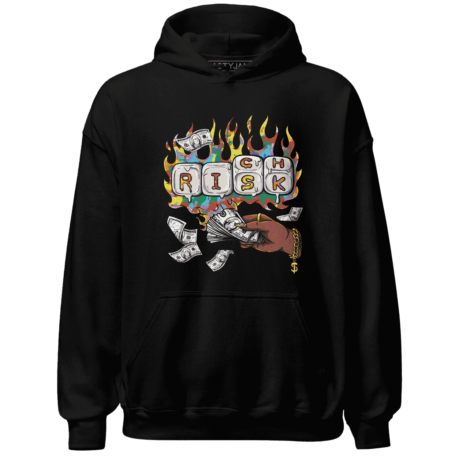 Mid-GS-Six-Championships-1s-Hoodie-Match-Rich-Or-Risk