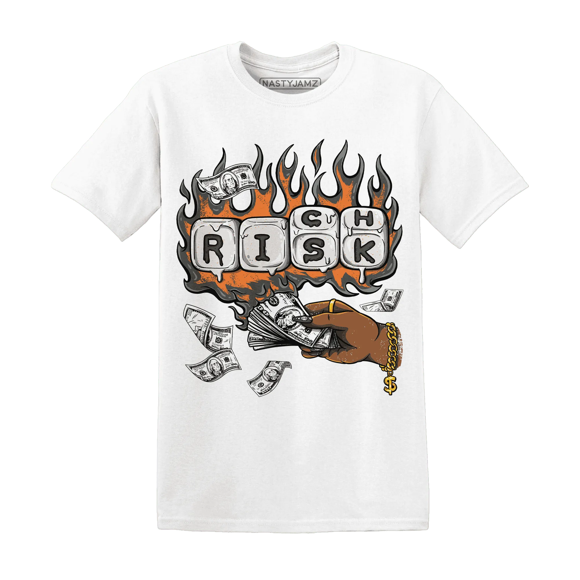 Fear-Pack-3s-T-Shirt-Match-Rich-Or-Risk