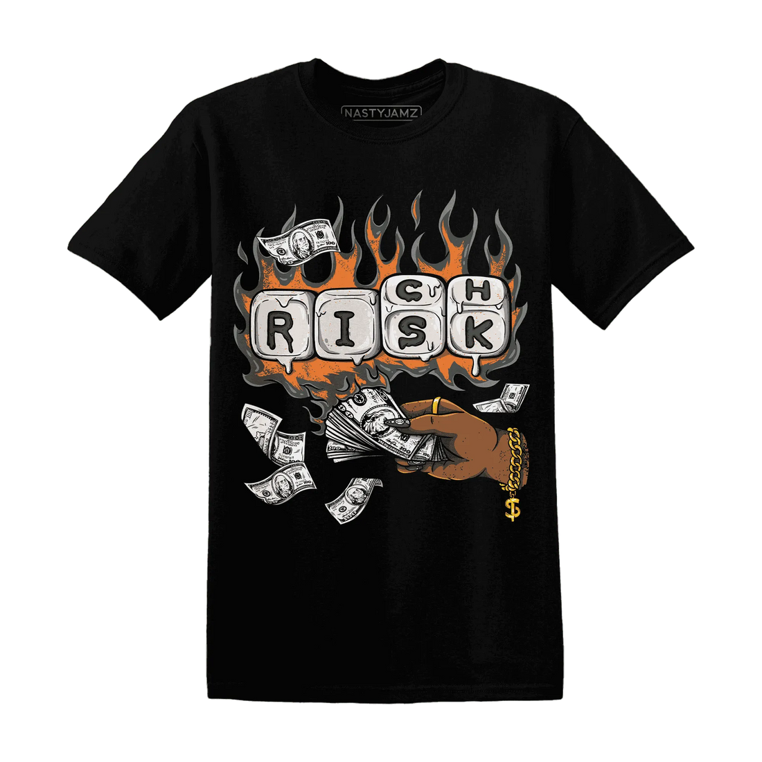 Fear-Pack-3s-T-Shirt-Match-Rich-Or-Risk