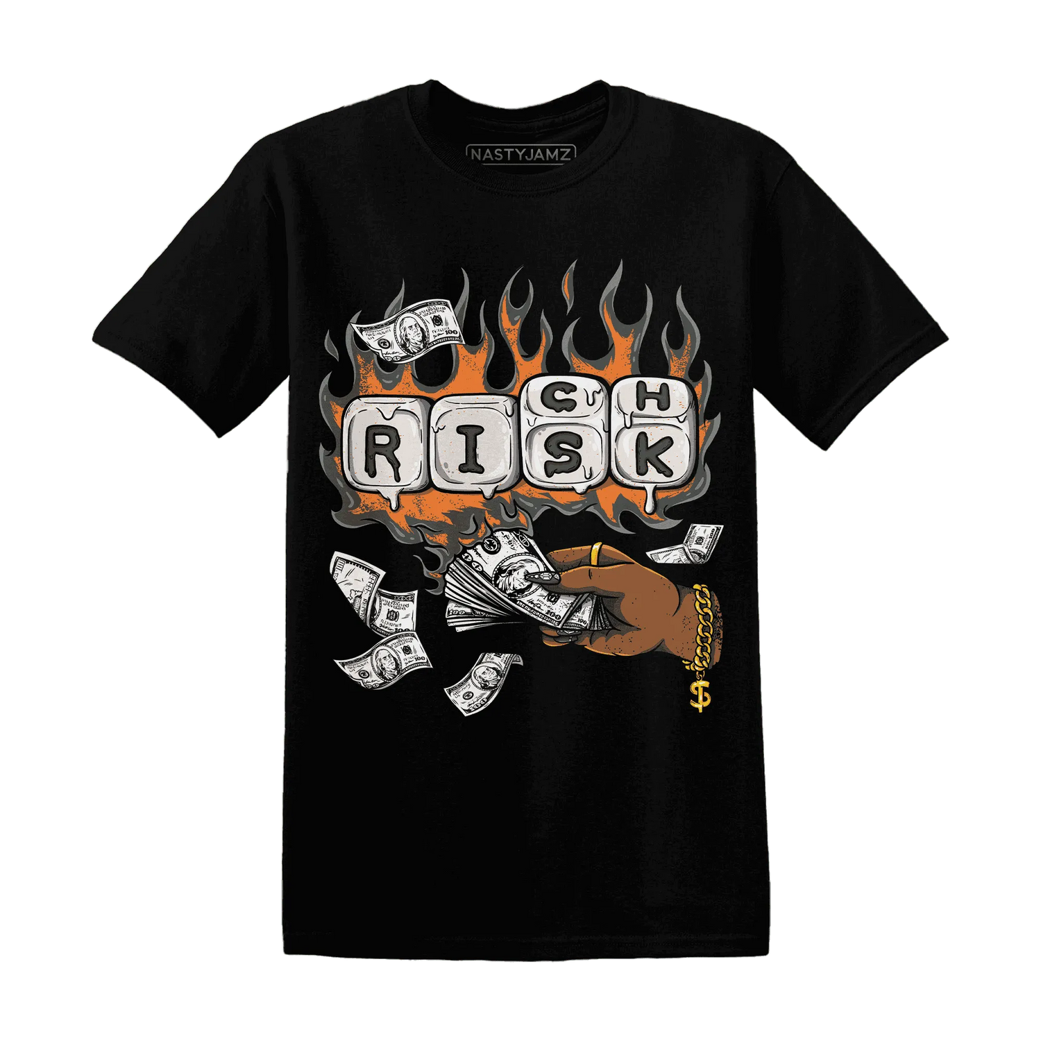 Fear-Pack-3s-T-Shirt-Match-Rich-Or-Risk