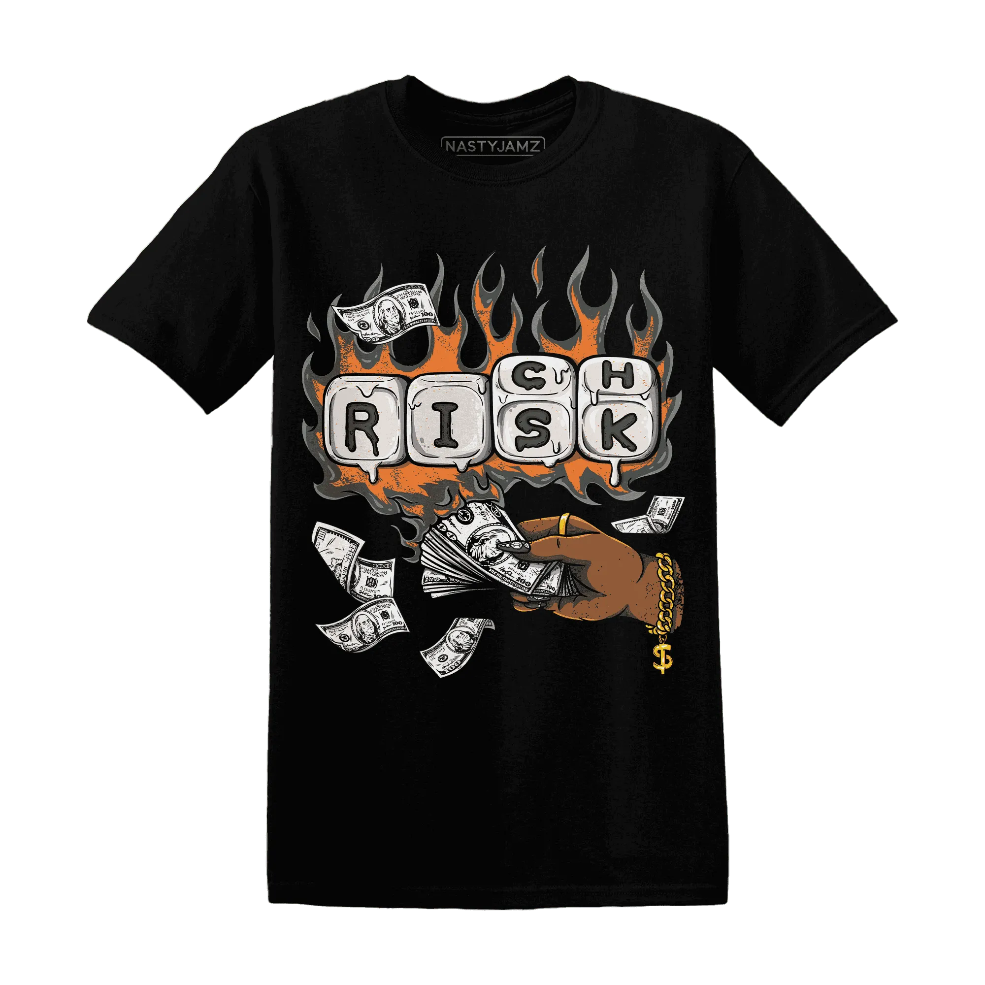 Fear-Pack-3s-T-Shirt-Match-Rich-Or-Risk
