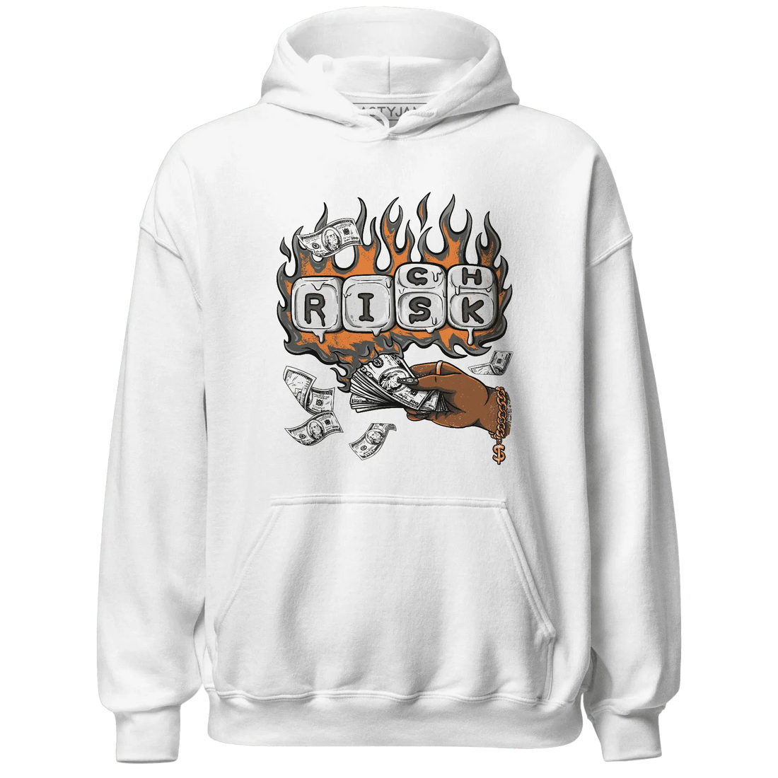 Fear-Pack-3s-Hoodie-Match-Rich-Or-Risk