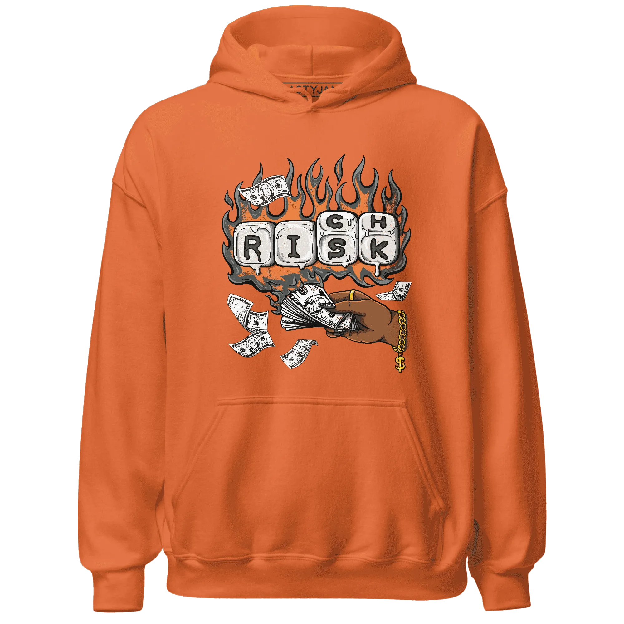 Fear-Pack-3s-Hoodie-Match-Rich-Or-Risk