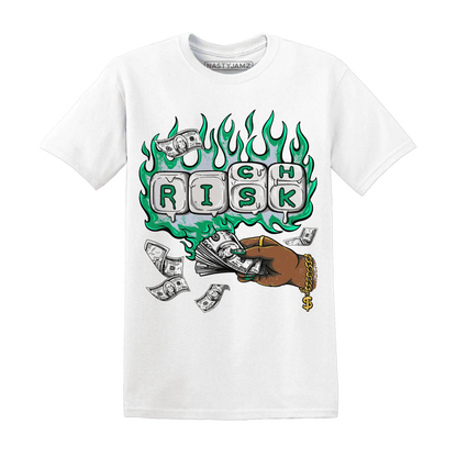 Lucky-Green-5s-T-Shirt-Match-Rich-Or-Risk