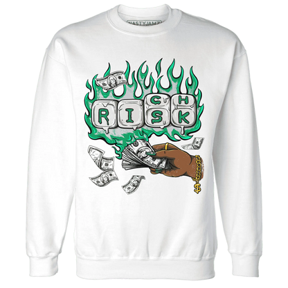 Lucky-Green-5s-Sweatshirt-Match-Rich-Or-Risk