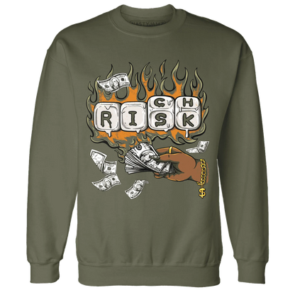 Olive-5s-Sweatshirt-Match-Rich-Or-Risk
