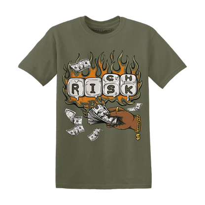 Olive-5s-T-Shirt-Match-Rich-Or-Risk