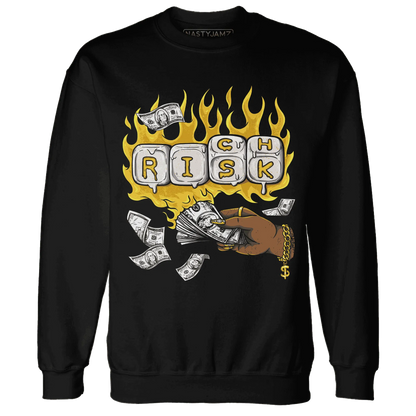 Yellow-Ochre-6s-Sweatshirt-Match-Rich-Or-Risk