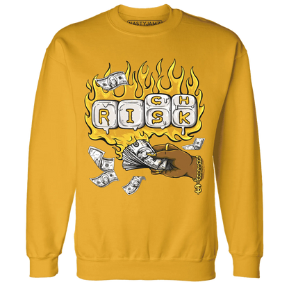 Yellow-Ochre-6s-Sweatshirt-Match-Rich-Or-Risk