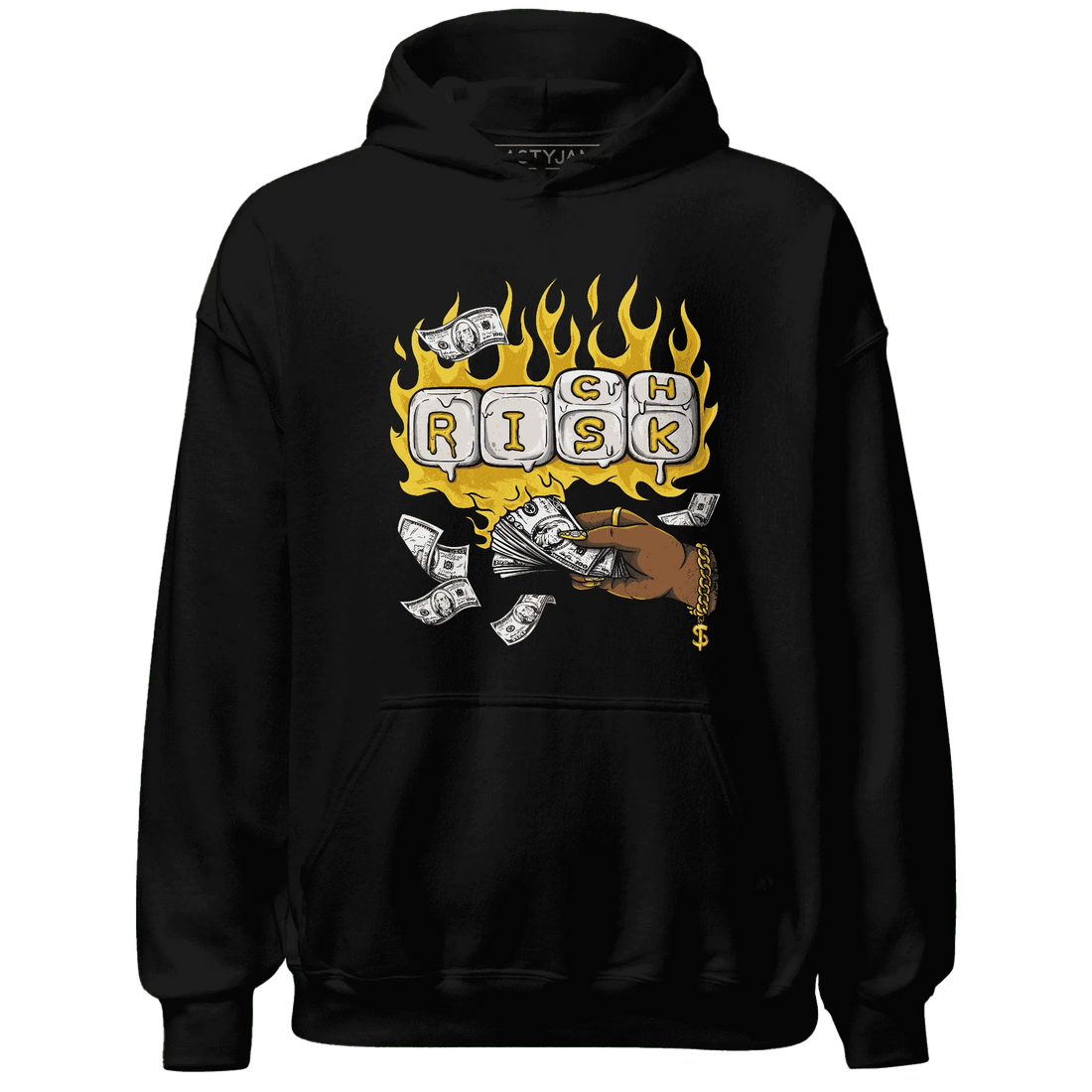 Yellow-Ochre-6s-Hoodie-Match-Rich-Or-Risk