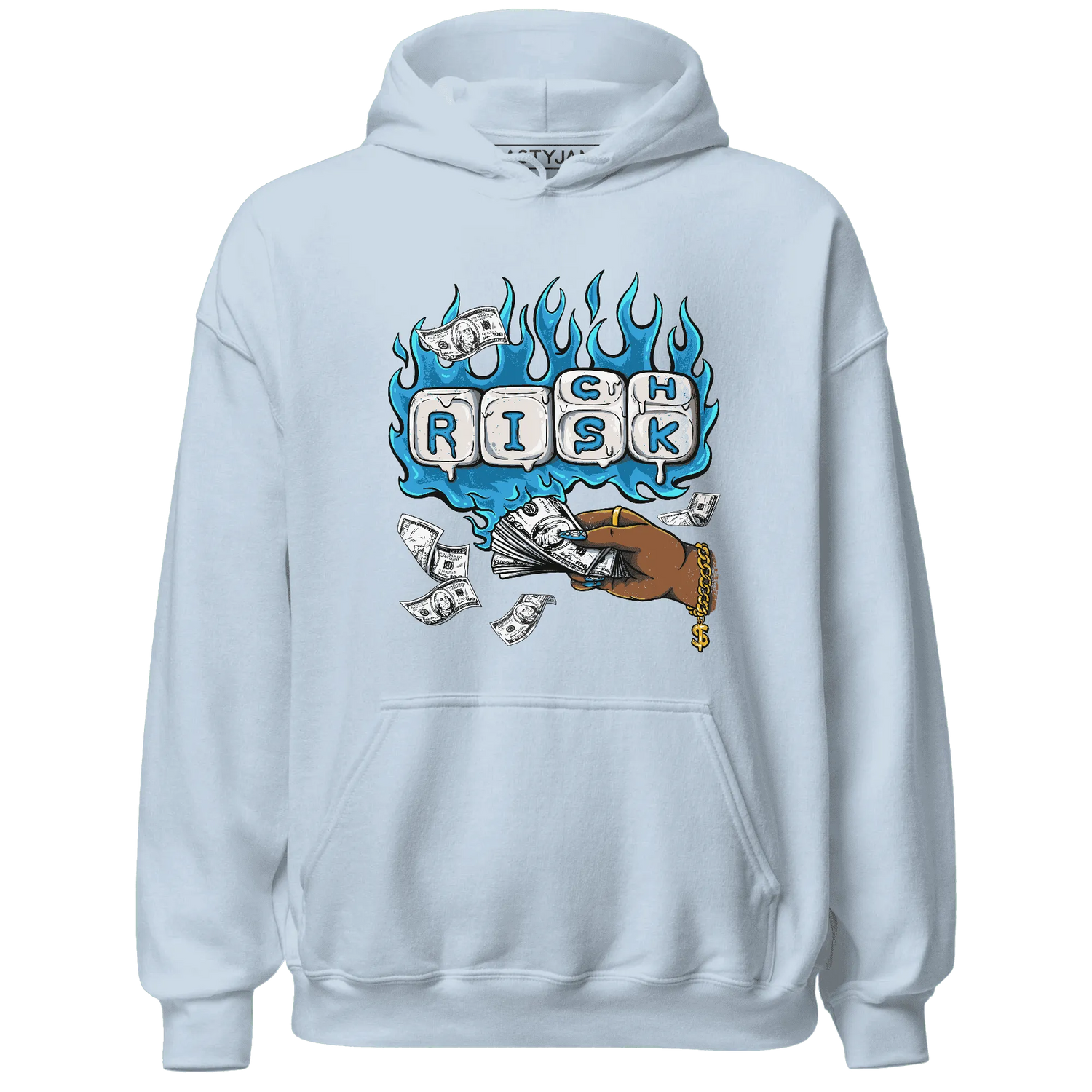 Powder-Blue-9s-Hoodie-Match-Rich-Or-Risk