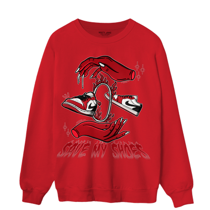 Low OG Trophy Room 1s Sweatshirt Match Save My Shoes - NastyJamz
